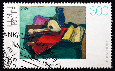 Postage stamp Germany 1996 Still Life, by Helmut Kolle