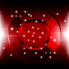 networking concept background