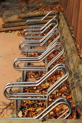 Bicycle parking spaces  at outdoor