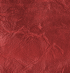 red  leather texture