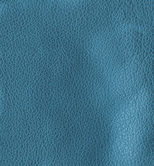 blue leather texture closeup