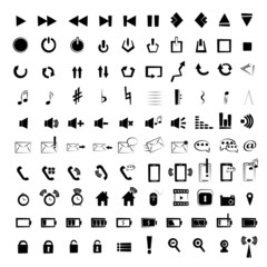 Simple line icons pack for your design