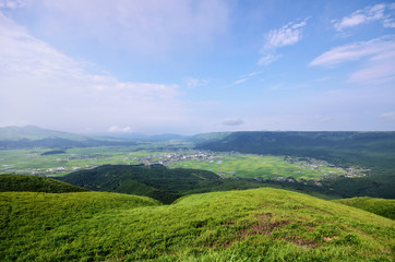 Obraz premium 阿蘇大観峰