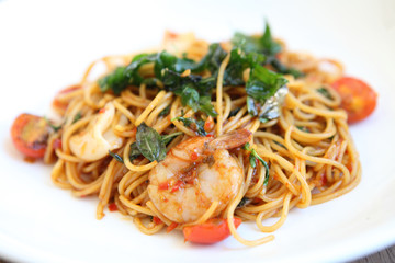 Spaghetti seafood
