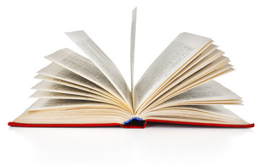 book isolated on white background.