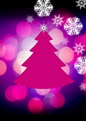 Christmas tree background