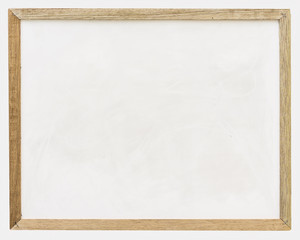 Blank white board