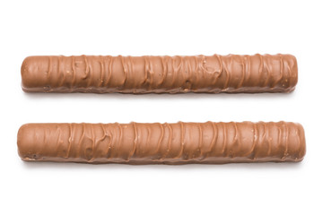 Long Milk Chocolate Bars With Caramel Filling