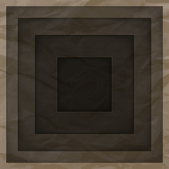 Abstract background with brown paper layers
