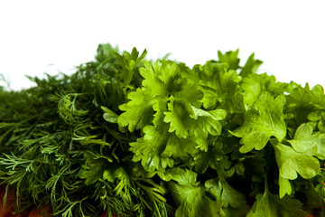 dill and parsley