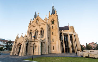Fototapeta na wymiar St Mary's Cathedral, Perth