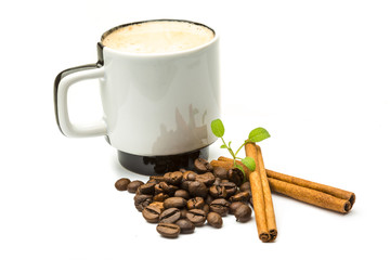 Coffee witn cinnamon