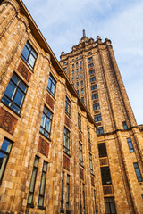 Hochhaus der Wissenschaftsakademie von Riga