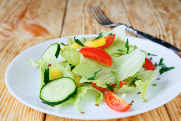 crispy vegetable salad