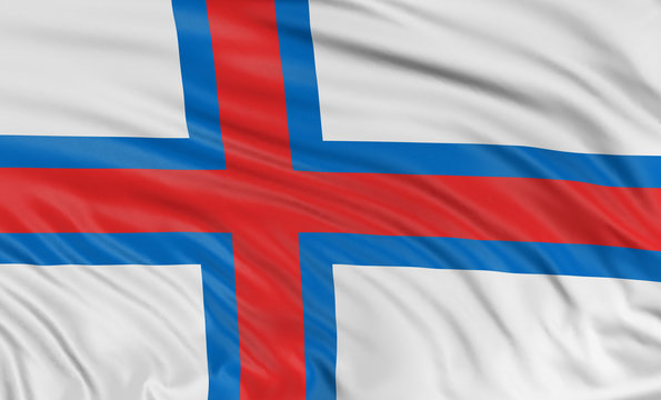 3D Faroe Islands flag