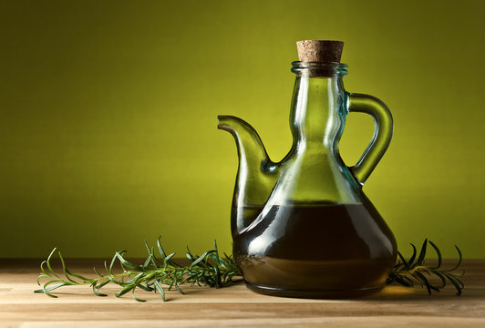 jug with olive oil