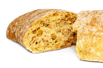 Fresh bread isolated