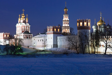 Fototapeta na wymiar Novodevichy Convent