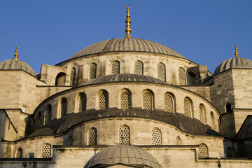 Fototapeta na wymiar moschea blu, istanbul
