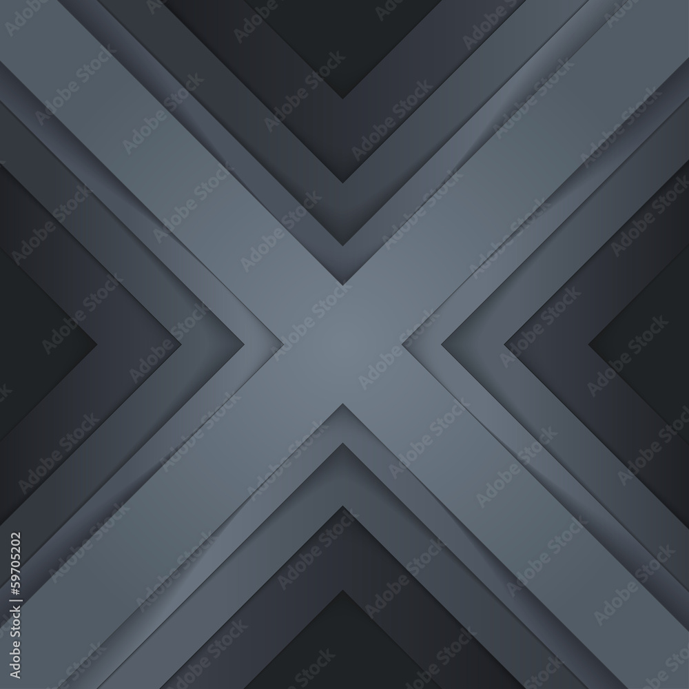 Aufkleber abstract grey paper triangle shapes background