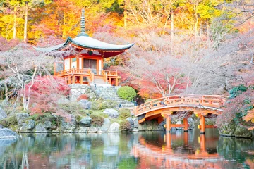 Gordijnen Daigoji-tempel Kyoto © vichie81