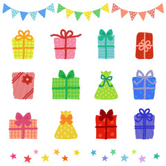 プレゼント 手書き   /  vector ai