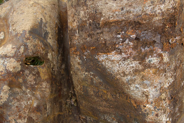 texture of rusty metal