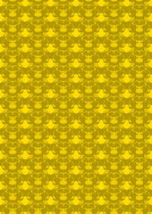 Pattern in yellow