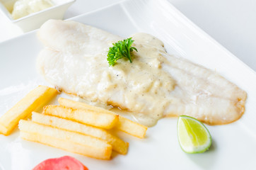 Pangasius steak