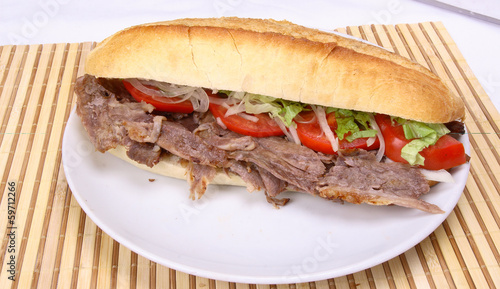 &quot;Ekmek Arası Et Döner&quot; Stok Görseller ve Telifsiz görseller