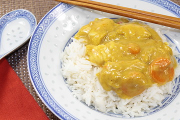poulet au curry