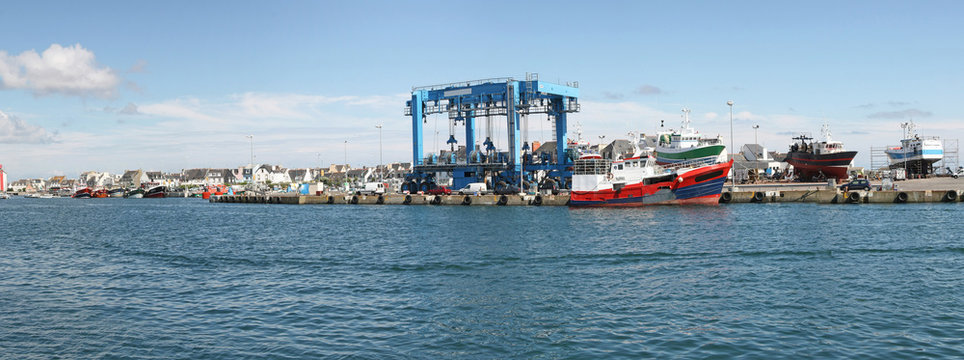 Fototapeta Le port du guilvinec