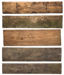 Wooden planks