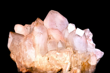 the pink quartz