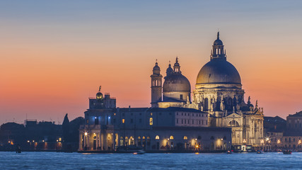Fototapeta na wymiar Basilica of Santa Maria della Salute, Venice