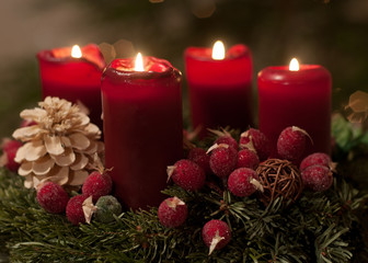 Advent wreath