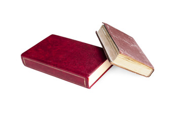 books on a white background