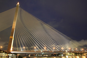 Obraz premium Prop of rama 8 bridge wide view