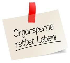 Organspende rettet leben