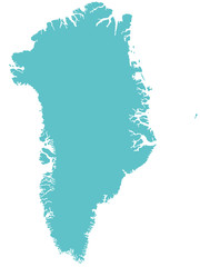 Map of Greenland © AlexanderZam