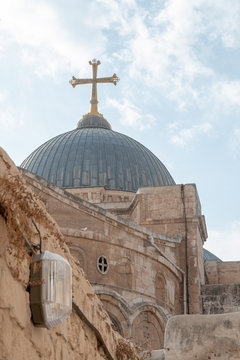 Купол Храма Гроба Господнего. Иерусалим