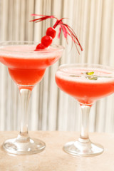 red cocktail
