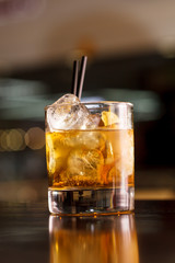 cocktail in the bar