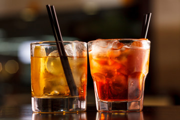 cocktail in the bar