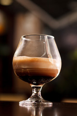 cocktail with coffee