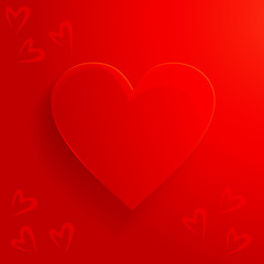 Valentine heart background