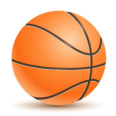 Fototapeta premium Realistic Vector Basketball