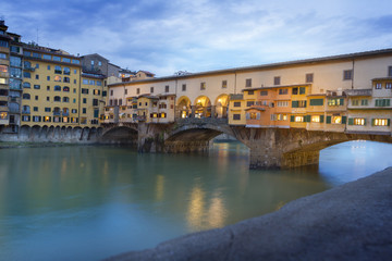 Fototapeta na wymiar Ponte Vecchio, Florence, Italy, Europe