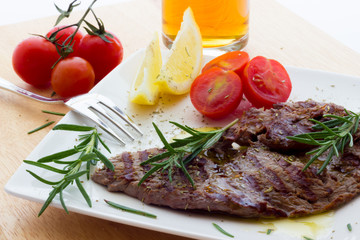 Veal steaks