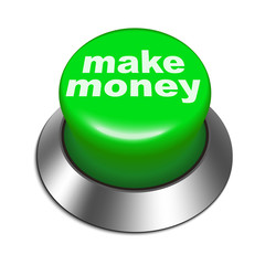 3d illustration of make money button